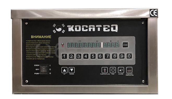 Фритюрница электрическая для жарки под давлением с 1 ванной 25 л Kocateq PFE600